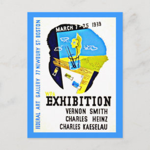 Briefkaart-Boston WPA Posters-20 Briefkaart
