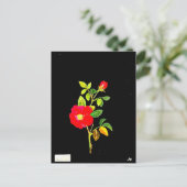 Briefkaart-Botanische Kunst-Mary Delany 16 Briefkaart (Staand voorkant)