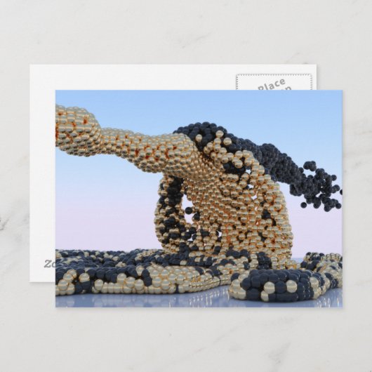 Briefkaart botsing (Voorkant / Achterkant)