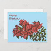 Briefkaart Bougainvillea (Voorkant / Achterkant)