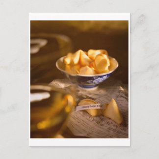 BRIEFKAART BOWL VAN FORTUNE COOKIES