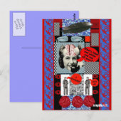 Briefkaart BRAINLADY (Voorkant / Achterkant)