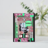 Briefkaart BRAINLADY-TOODLES (Staand voorkant)