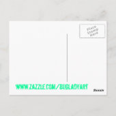 Briefkaart BRAINLADY-TOODLES (Achterkant)