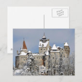 Briefkaart Bran Castle, Transsylvanië, Roemenië (Voorkant / Achterkant)