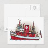 Briefkaart brandtrap (Voorkant / Achterkant)