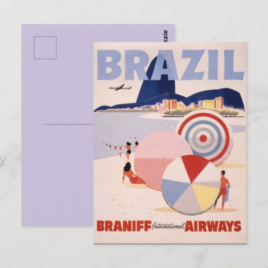 Briefkaart -Brazilië (Voorkant / Achterkant)