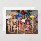 briefkaart brazilië vegas shows dansers (Voorkant / Achterkant)