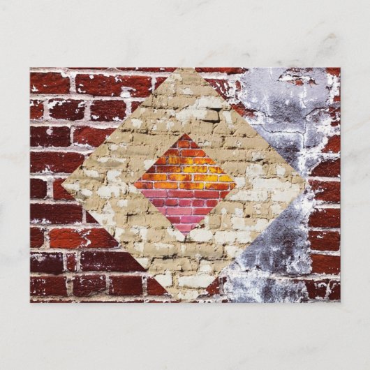 Briefkaart Brick Diamond (Voorkant)