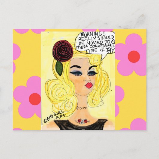 Briefkaart- briefkaart (Voorkant)