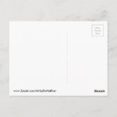 briefkaart, briefkaart met kip (Achterkant)