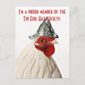 briefkaart, briefkaart met kip (Voorkant)