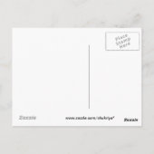 Briefkaart Bright India Waterverf Mandala (Achterkant)