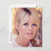 BRIEFKAART BRIGITTE BARDOT 2 (Voorkant / Achterkant)