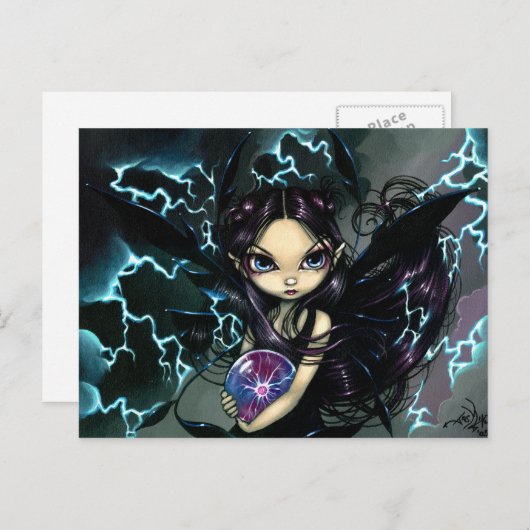 briefkaart "Bringer of Lightning" (Voorkant / Achterkant)