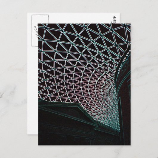 Briefkaart Brits Museum (Voorkant / Achterkant)