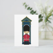 Briefkaart Britse Royal Guard (Staand voorkant)