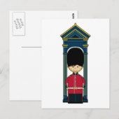 Briefkaart Britse Royal Guard (Voorkant / Achterkant)