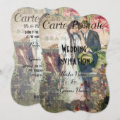 briefkaart bruiloft (Voorkant / Achterkant)