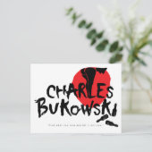 Briefkaart Bukowski (Staand voorkant)