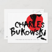 Briefkaart Bukowski (Voorkant / Achterkant)