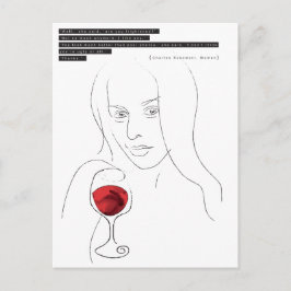Briefkaart Bukowski