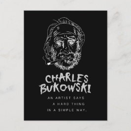 Briefkaart Bukowski