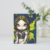 briefkaart "Bumblebee Tattoo" (Staand voorkant)