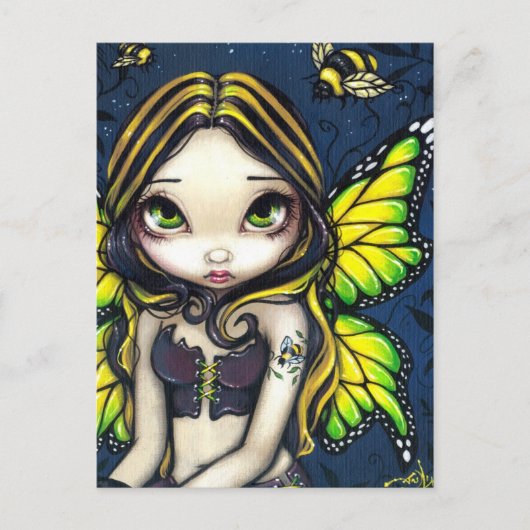 briefkaart "Bumblebee Tattoo" (Voorkant)