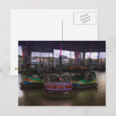briefkaart "Bumper Cars" (Voorkant / Achterkant)