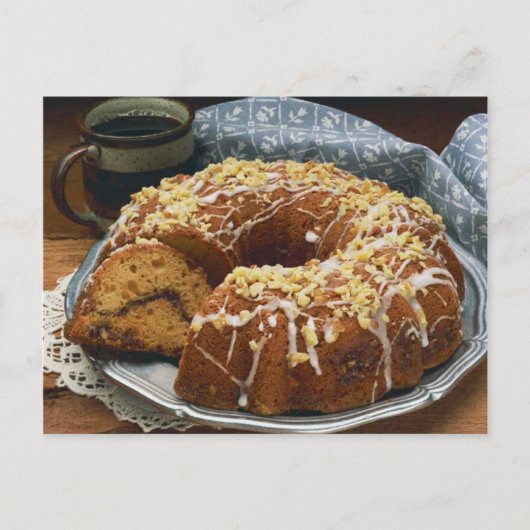 BRIEFKAART BUNDT COFFEE CAKE (Voorkant)