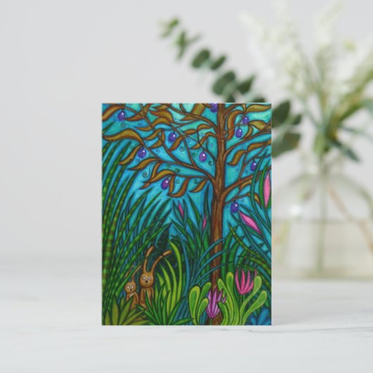 Briefkaart Bunnehs (Staand voorkant)