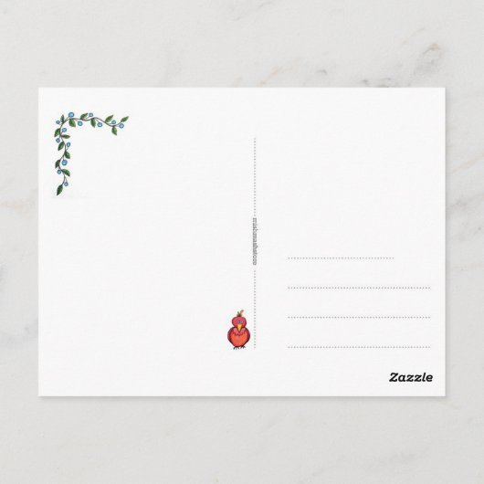 Briefkaart Bunnehs (Achterkant)