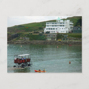 Briefkaart Burgh Island Hotel, Devon, Engeland
