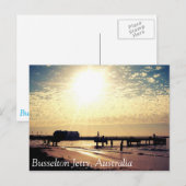 Briefkaart Busselton Australië (Voorkant / Achterkant)