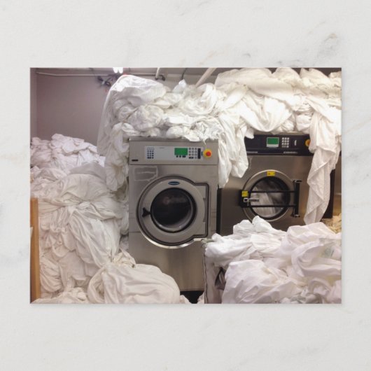 briefkaart "BUSY" (Voorkant)