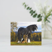 briefkaart "Butch and Blackbird" (Staand voorkant)