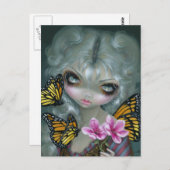 briefkaart "Butterflies aantrekken" (Voorkant / Achterkant)