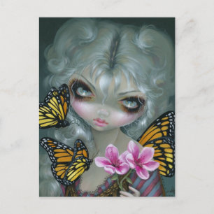 briefkaart "Butterflies aantrekken"