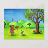 briefkaart "Butterfly Kisses" (Voorkant)