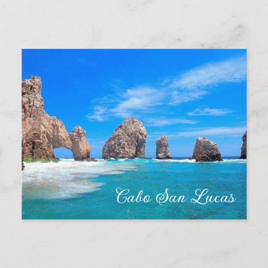 Briefkaart Cabo San Lucas (Voorkant)