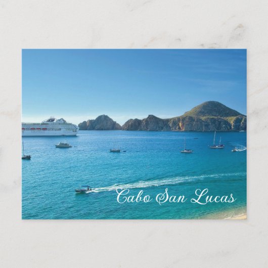 Briefkaart Cabo San Lucas (Voorkant)