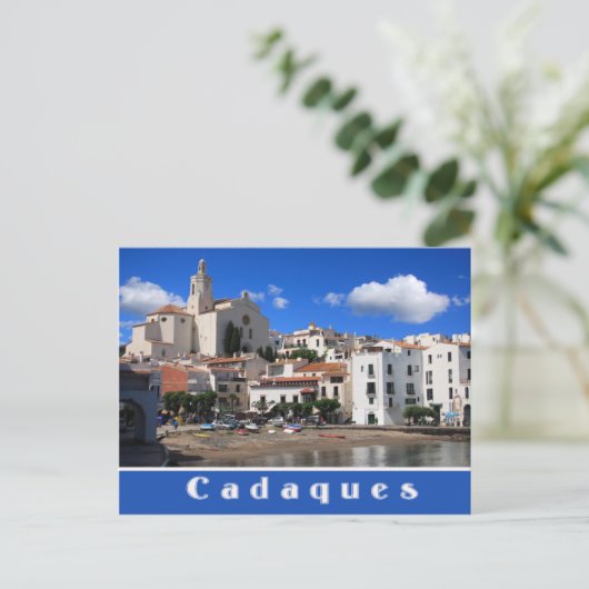 Briefkaart Cadaques (Staand voorkant)
