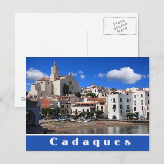 Briefkaart Cadaques (Voorkant / Achterkant)