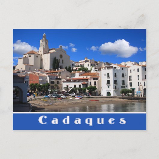 Briefkaart Cadaques (Voorkant)