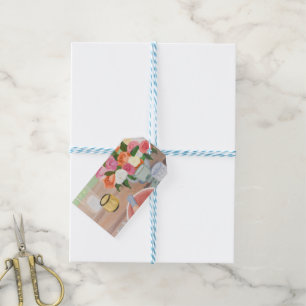 Briefkaart Cadeaulabel