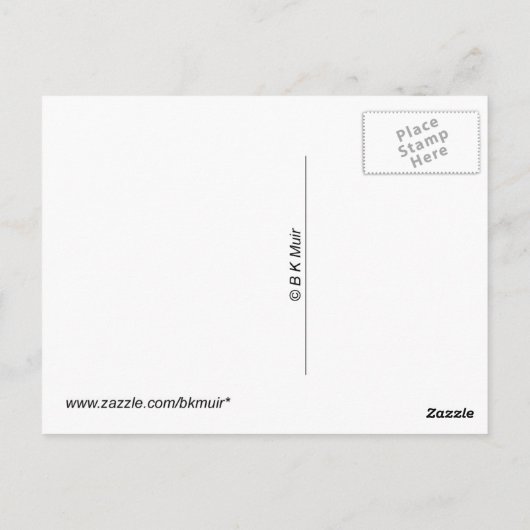 Briefkaart - Calendula Bloom (Achterkant)