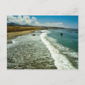 Briefkaart California strand SB (Voorkant)