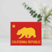 Briefkaart Californië (Staand voorkant)