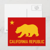 Briefkaart Californië (Voorkant / Achterkant)